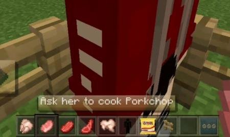 Просьба попросить девушку приготовить мясо