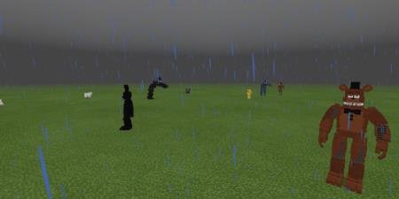 Представление различных персонажей из "Пять ночей у Фредди", добавляемых в игру