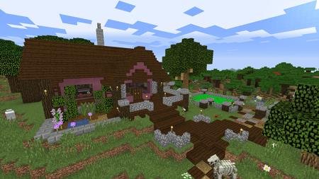 домики в деревне