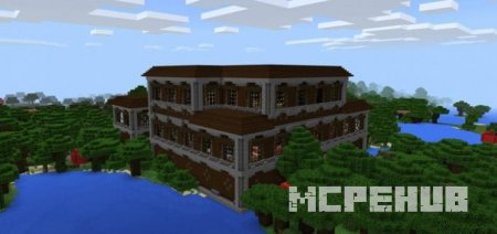 Сид на Лесной особняк в Minecraft PE 1