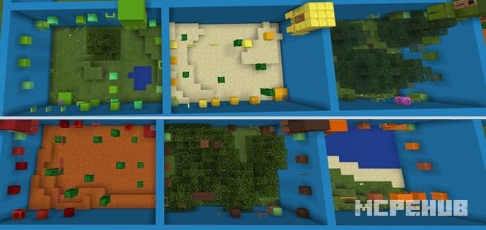 Создал свою паркур карту в Minecraft