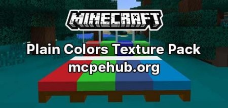 Текстуры: Простые цвета для Minecraft PE