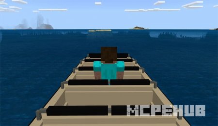 Вид сзади на игрока, сидящего в диснеевской лодке для экскурсий