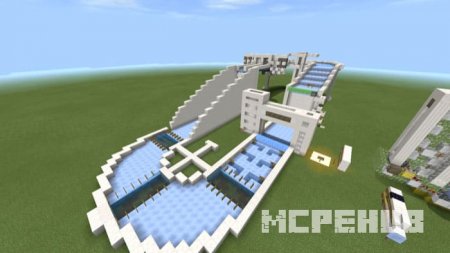 Карта: Гонки на лодках для Minecraft PE