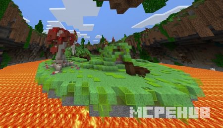 Карта: Битва Слизней для Minecraft PE