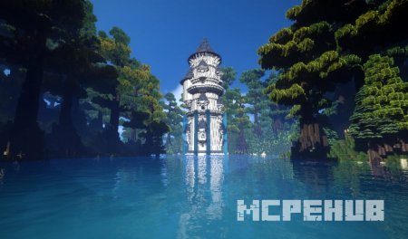 "Остров под туманами" в Minecraft Bedrock