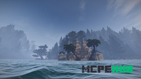 темный остров в Minecraft