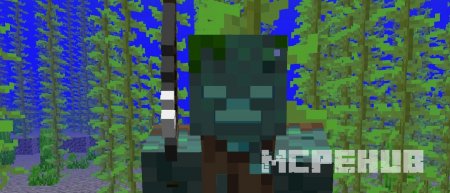 Осторожно, страшный моб в Minecraft Bedrock