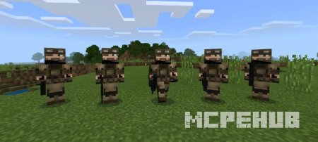 Мод: Солдаты для Minecraft PE