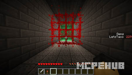карта Пещера в Minecraft