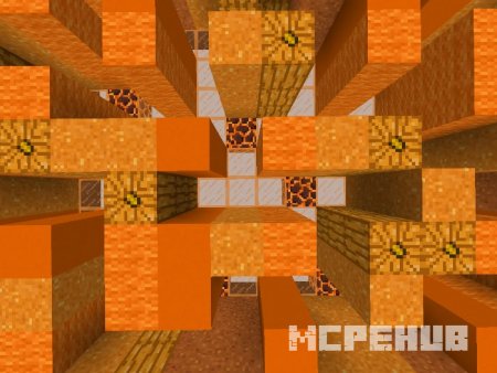 Карта: Радужные лабиринты для Minecraft PE