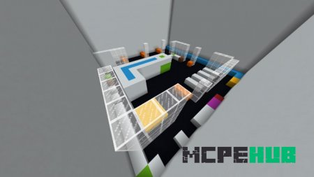 Карта: Яркий паркур для Minecraft PE