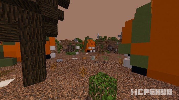 Карта Find The Button Halloween Edition для Minecraft PE