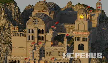 Безымянный замок в Minecraft Bedrock