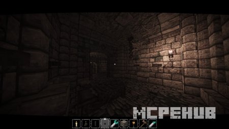 подземелье замка в Minecraft