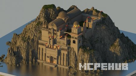 замок в Minecraft