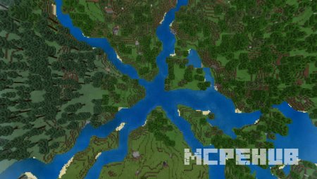 Сид: Место соединения рек для Minecraft