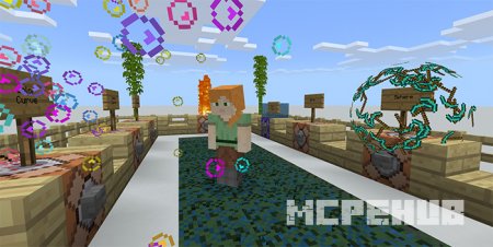 Карта: Новые частицы для Minecraft 1.8