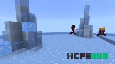 Карта: Сражения на льду для Minecraft