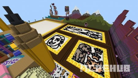 остров в Minecraft