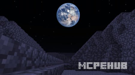 Карта: На Луне для Minecraft