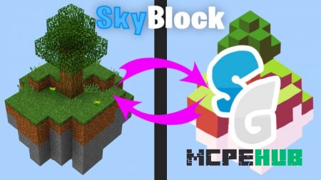 Карта: Блоки в воздухе для Minecraft