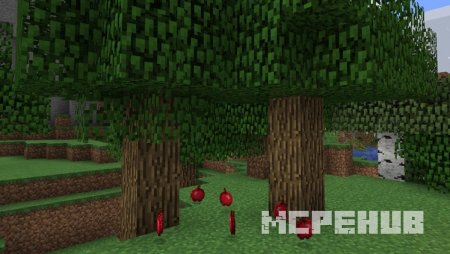 Яблоки в Minecraft Bedrock