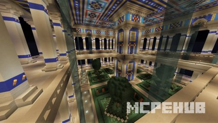 интерьер постройки в Minecraft