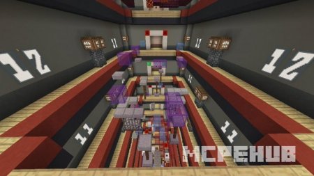 Карта: Паркур в башне для Minecraft