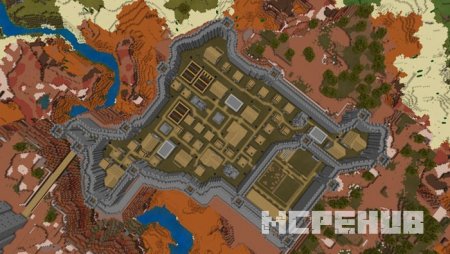 Карта: Месавиль для Minecraft PE