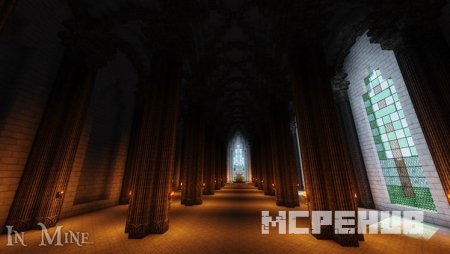 арки и колонны в Minecraft
