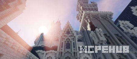 Замок Фантазий в Minecraft Bedrock