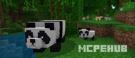 Панды и многое другое в Minecraft Bedrock