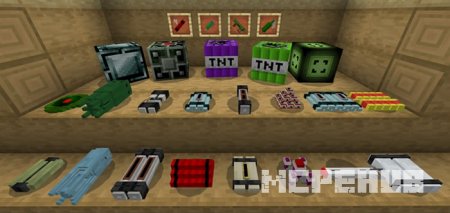 Мод: Блоки TNT для Minecraft