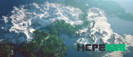 Прекрасные пейзажи в Minecraft
