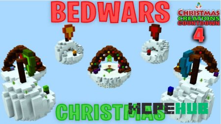 Карта: BedWars (Рождество)