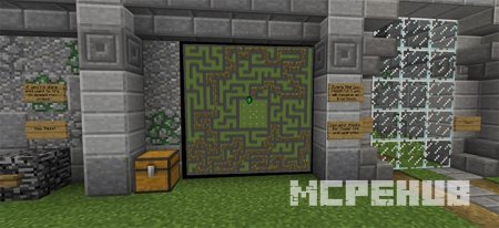 Карта: Сложный лабиринт для Minecraft