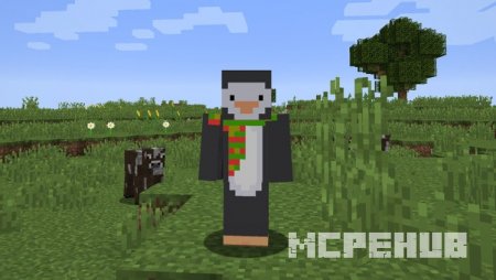 пингвин в Minecraft