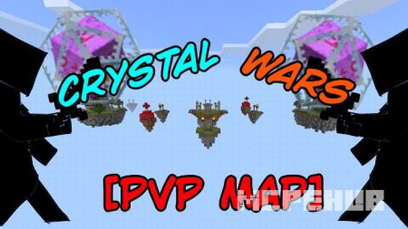 Карта: Война кристаллов для Minecraft