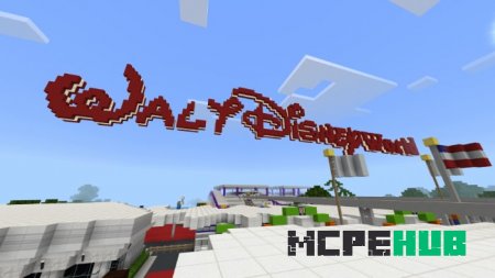 Скриншот Minecraft Walt Disneyworld 2