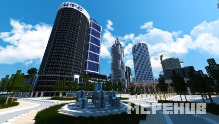 мегаполис в Minecraft
