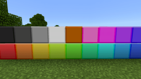 Блоки пластика во всех цветах радуги