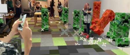 Демо-версия Minecraft Earth на E3