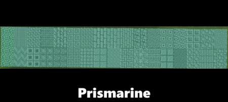 Призмарин, обработанный камнерезом
