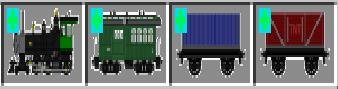 Представление различных поездов и вагонов, добавленных в игру