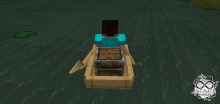 лодка с сундуком