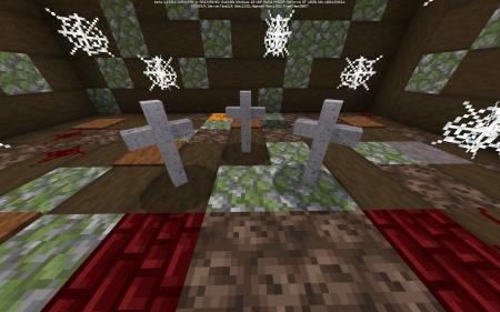 Несколько надгробных крестов