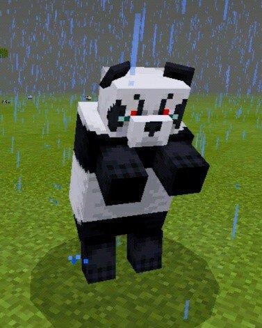 Анимация атаки панды