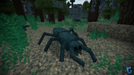 Жуткий паук под названием Акрилон - новый моб