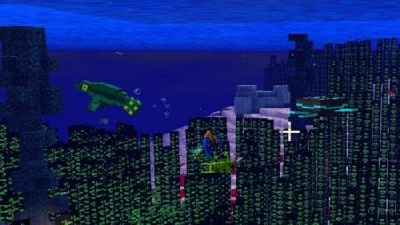 Красивая карта для игры в красочном подводном мире